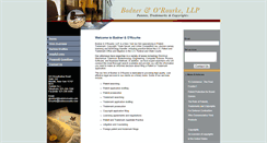 Desktop Screenshot of bodnerorourke.com